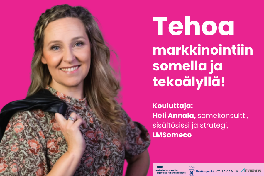 Tehoa markkinointiin somella ja tekoälyläl-netti (1)